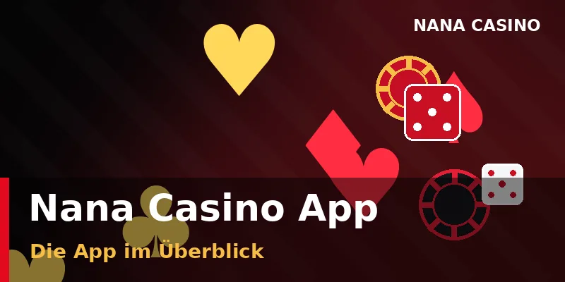 Nana Casino App Übersicht auf dem Smartphone mit Spielauswahl