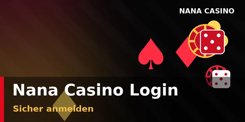 Nana Casino Login-Bereich zur sicheren Anmeldung im Spielerkonto
