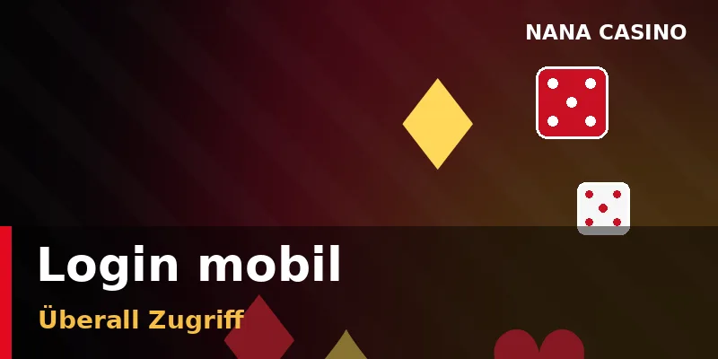 Mobiler Login bei Nana Casino über Smartphone und Tablet