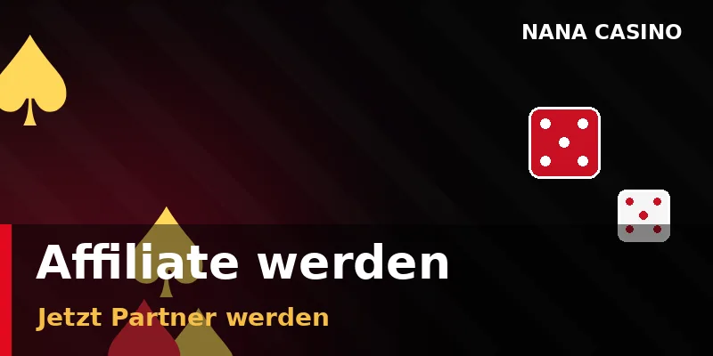 Affiliate werden und mit Nana Casino Provisionen verdienen