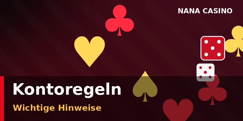 Bonusregeln und Einsatzbedingungen im Spielerkonto von Nana Casino