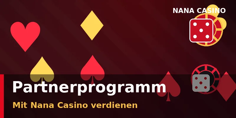 Partnerprogramm von Nana Casino für Affiliates und Webmaster