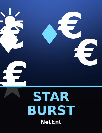 Starburst Spielautomat von NetEnt mit Juwelen