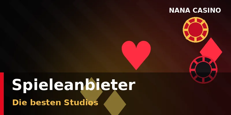 Renommierte Spieleanbieter und Softwarestudios bei Nana Casino