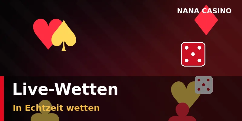 Live-Wetten mit Cash-out Funktion und Match-Tracker bei Nana Casino